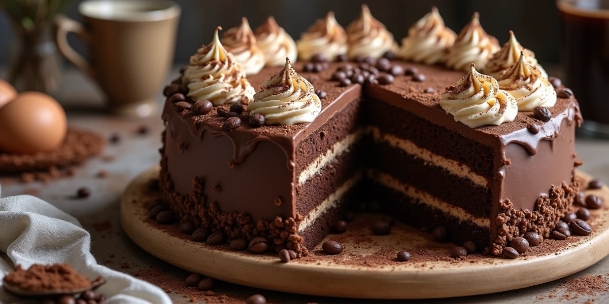 chocolate coffee cake