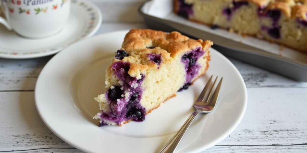 blueberry sour cream coffee cake