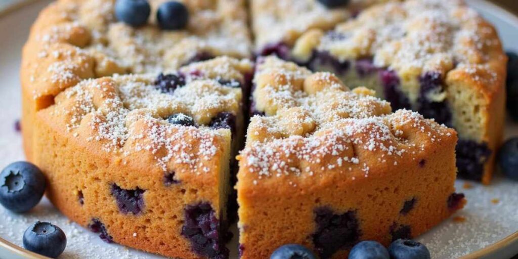 blueberry sour cream coffee cake