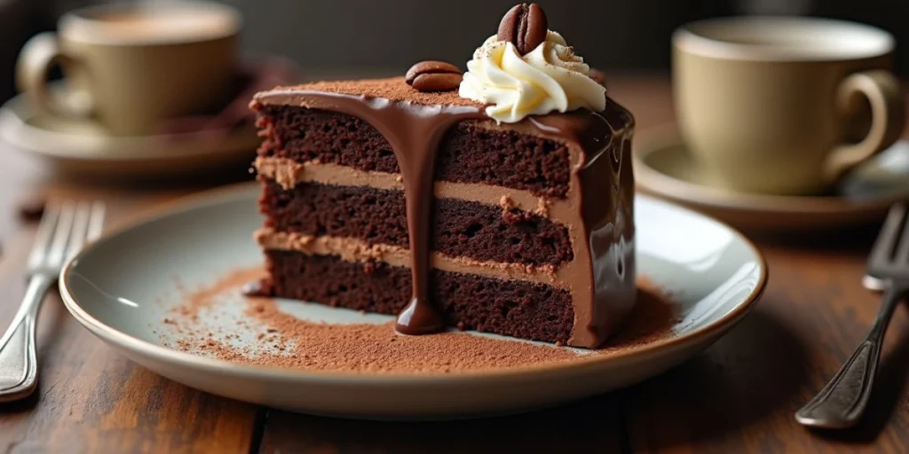 chocolate coffee cake