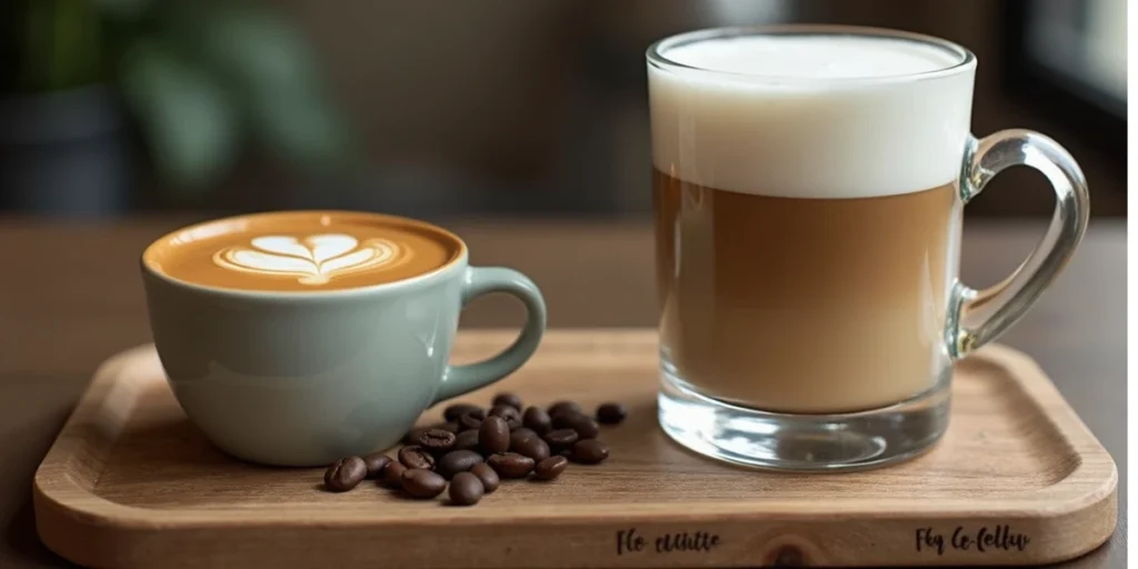 flat white vs latte