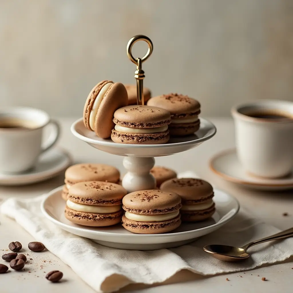 coffee-flavored_macarons_